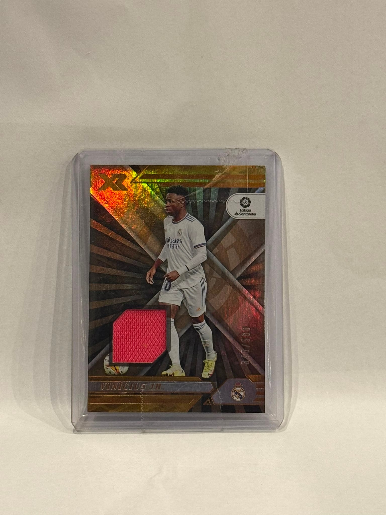 2021-22 Panini Chronicles XR La Liga #129 Vinícius Jr Jersey /500