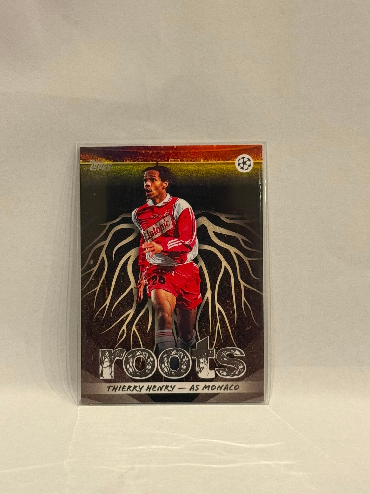 2025-26 Topps UEFA Club Competitions Roots #RT-18 Thierry Henry