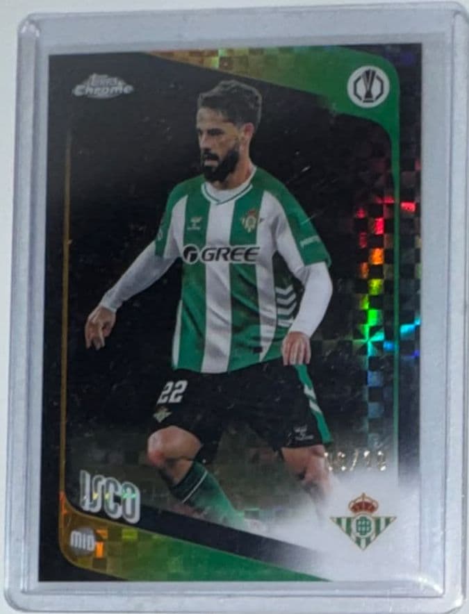 2025-26 Topps Chrome UEFA Club Competitions Isco #35 /10