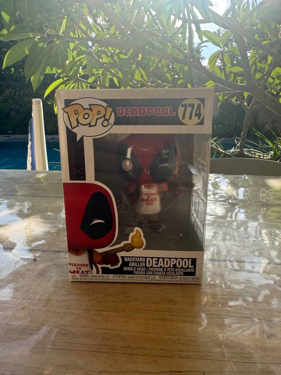 Funko Pop! Deadpool Deadpool Backyard Griller #774