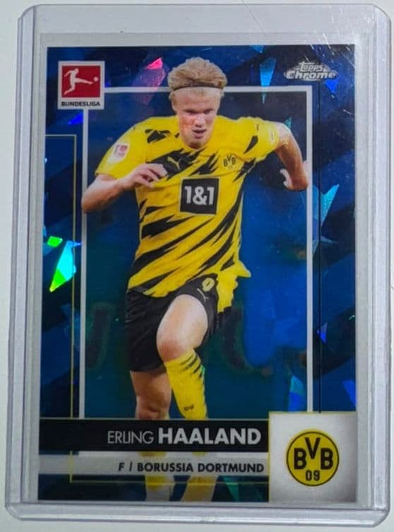 2020-21 Topps Chrome Bundesliga Sapphire Edition #32 Erling Haaland